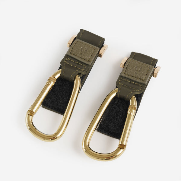 The Arrived Pram Clips - Olive - Arrived Bags