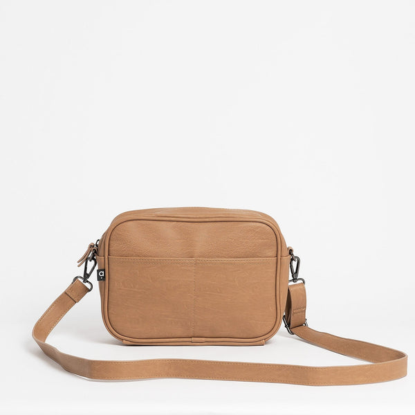 The Hayes Crossbody Baby Bag - Cappuccino - Arrived Bags
