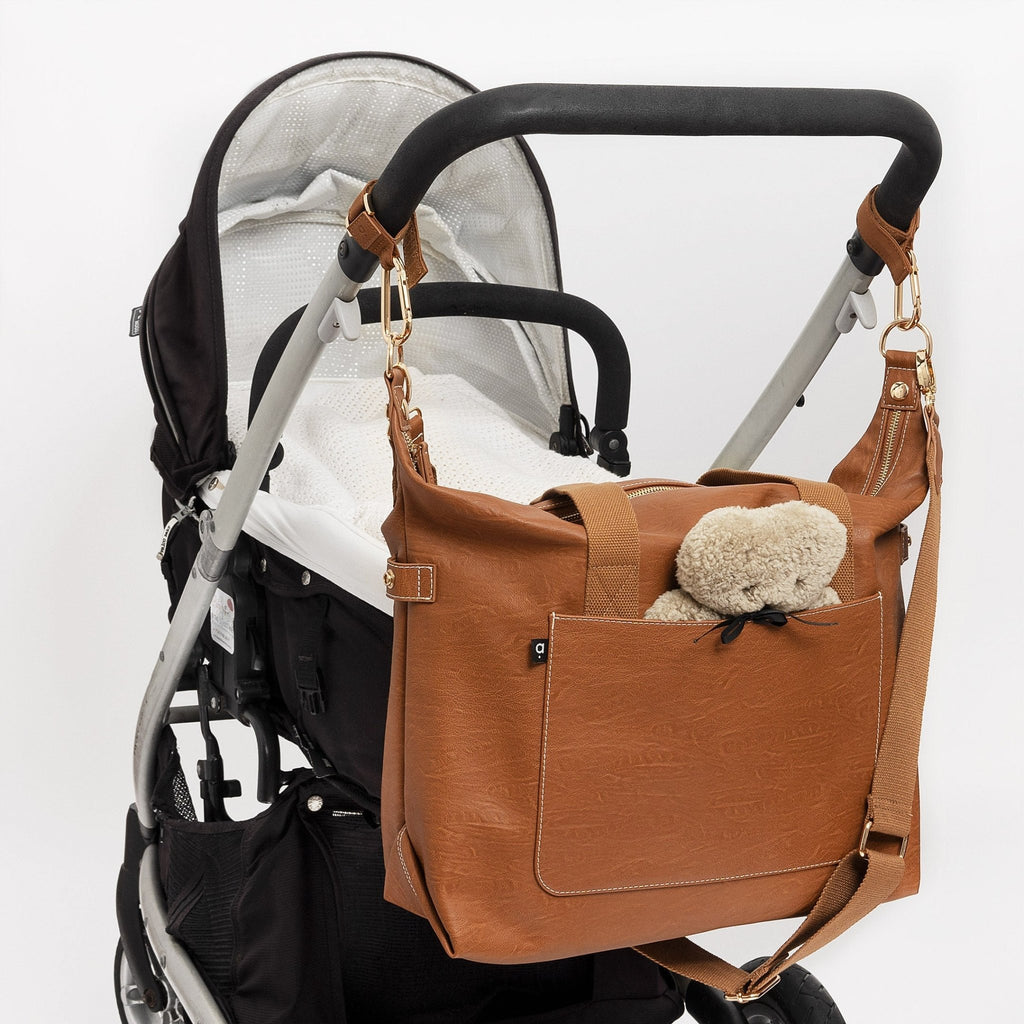 The Arrived Pram Clips - Tan - Arrived Bags
