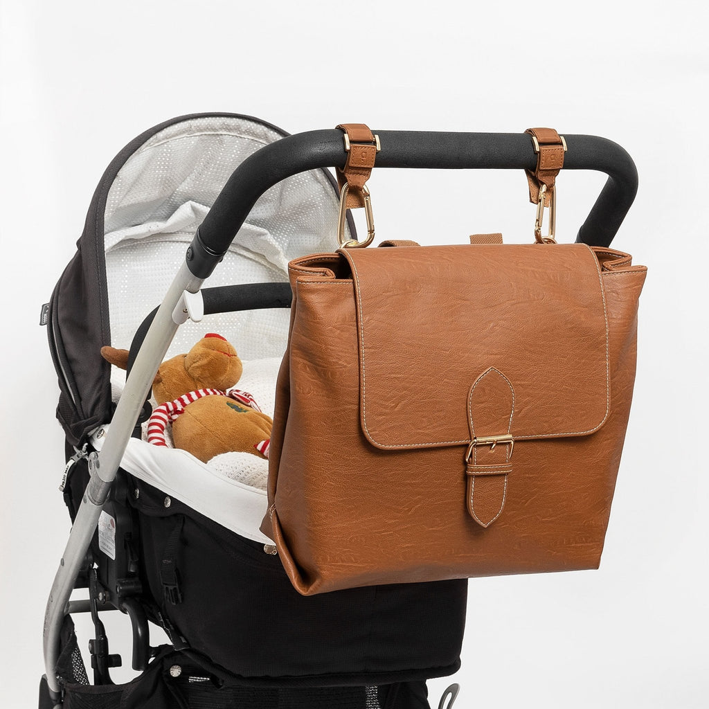 The Arrived Pram Clips - Tan - Arrived Bags