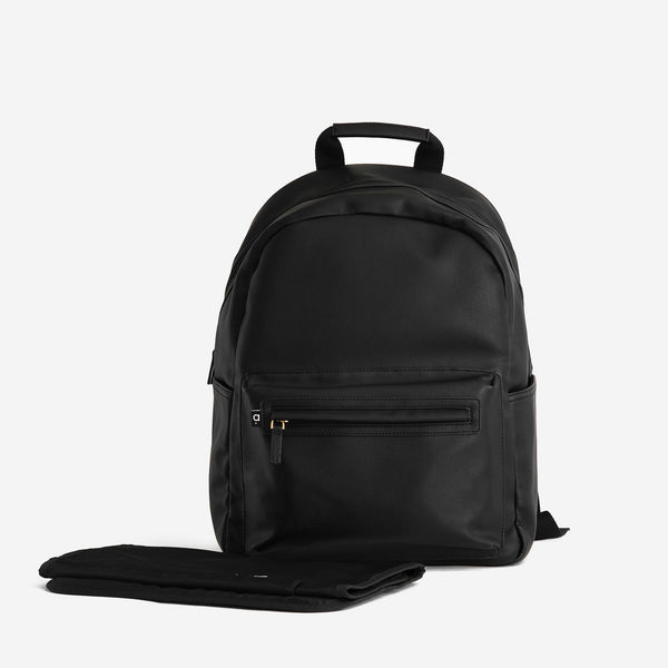 The Bea Baby Bag Backpack – Black - Arrived Bags