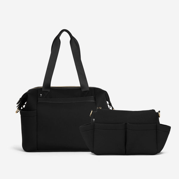 The Dolly Tote & Caddy Parent Pack - Black - Arrived Bags