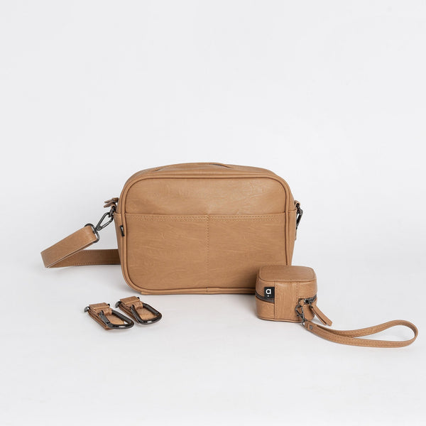 The Hands-Free Pack - Cappuccino - Arrived Bags