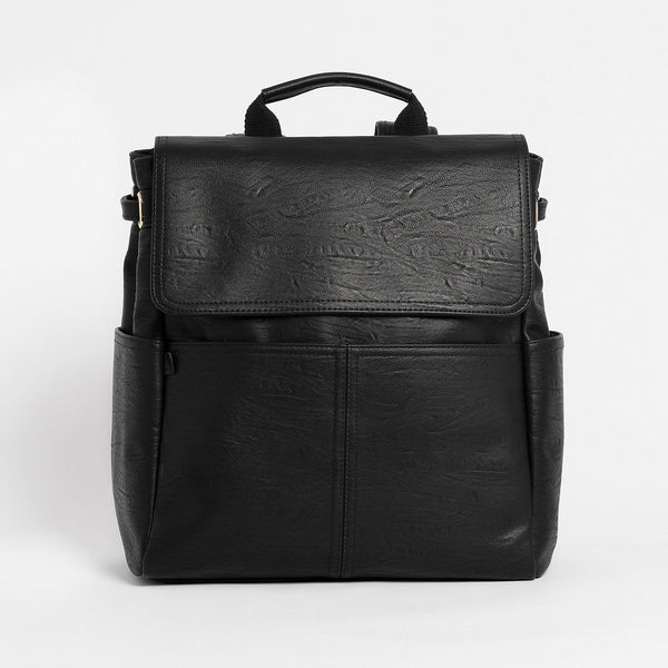 The Hayes Baby Bag Backpack - Black - Arrived Bags