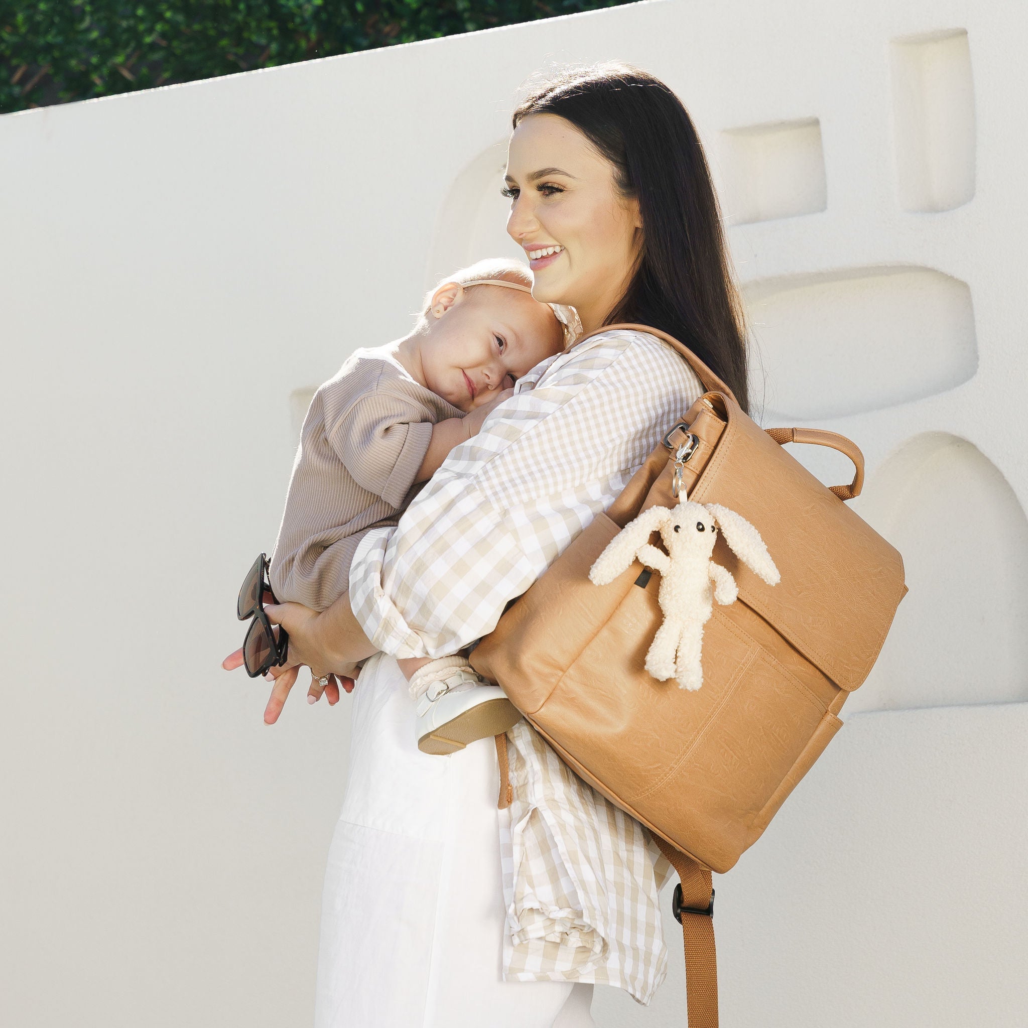 The Hayes Baby Bag Backpack Cappuccino Arrived Bags