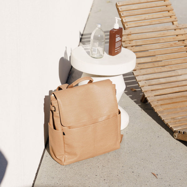 The Hayes Baby Bag Backpack - Natural - Arrived Bags