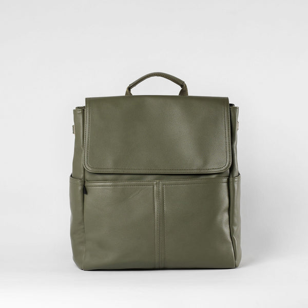 The Hayes Baby Bag Backpack - Olive - Arrived Bags
