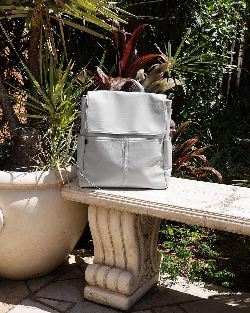 The Hayes Baby Bag Backpack - Slate Grey - Arrived Bags