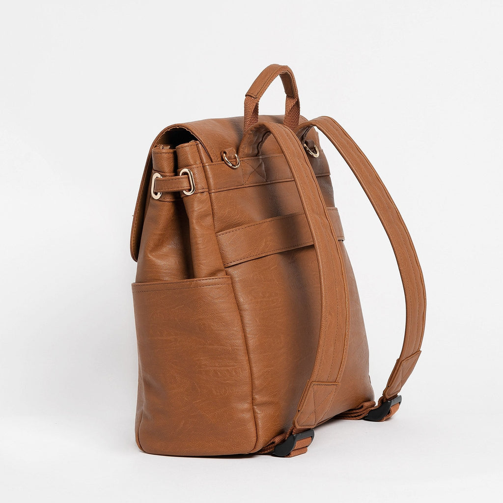 The Hayes Baby Bag Backpack - Tan - Arrived Bags