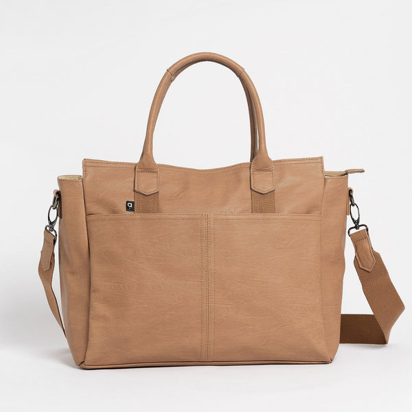 The Hayes Baby Bag Tote - Cappuccino - Arrived Bags