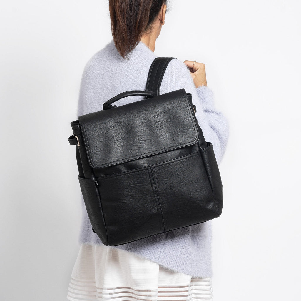 The Hayes Backpack Parent Pack - Black - Arrived Bags