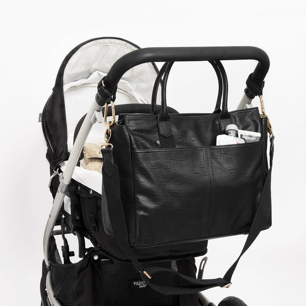 The Hayes Tote Parent Pack - Black - Arrived Bags