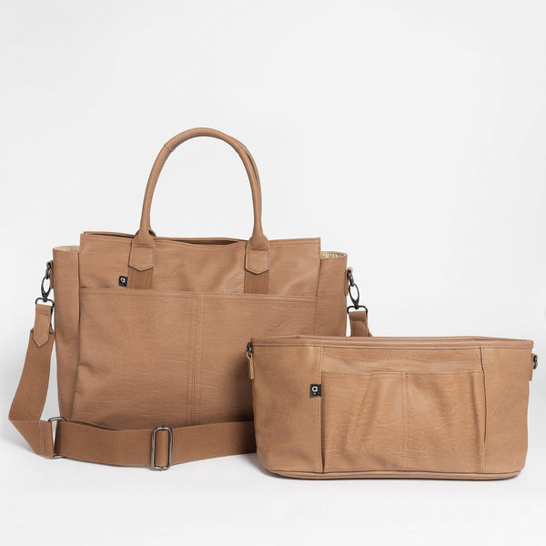 The Hayes Tote Parent Pack - Cappuccino - Arrived Bags
