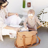The Hilton Carryall Baby Bag in Cappuccino - Arrived Bags
