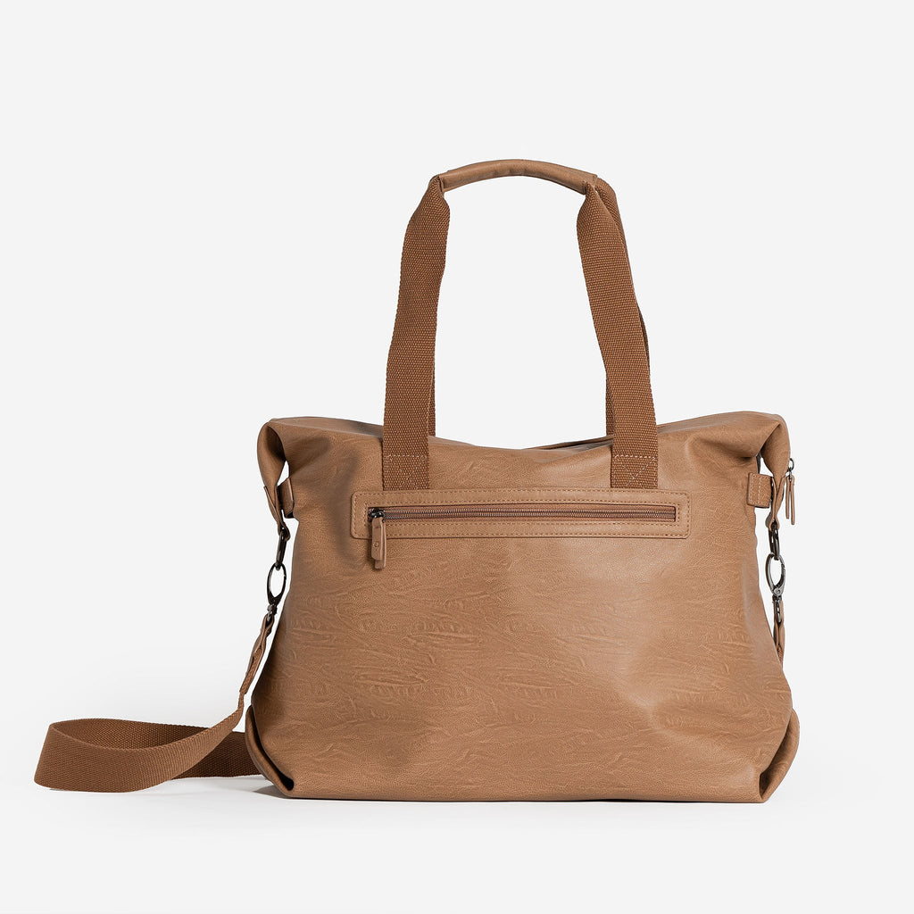 The Hilton Carryall Baby Bag in Cappuccino - Arrived Bags