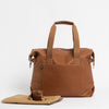 The Hilton Carryall Baby Bag in Tan - Arrived Bags